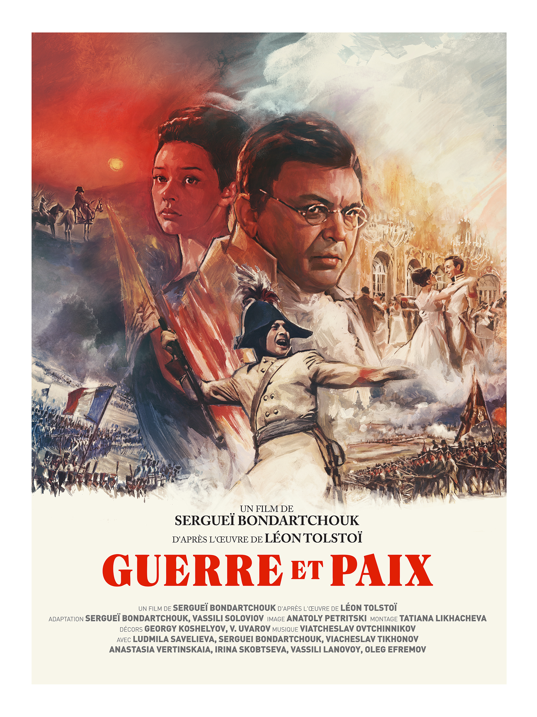 Affiche du film Guerre et paix